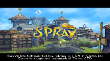 SPRay screen shot title